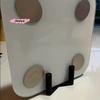 Space-Saving Plastic Weight Scale Stand for Bathroom & Home Gym Utility Rack Compatible with Digital & Analog Scales