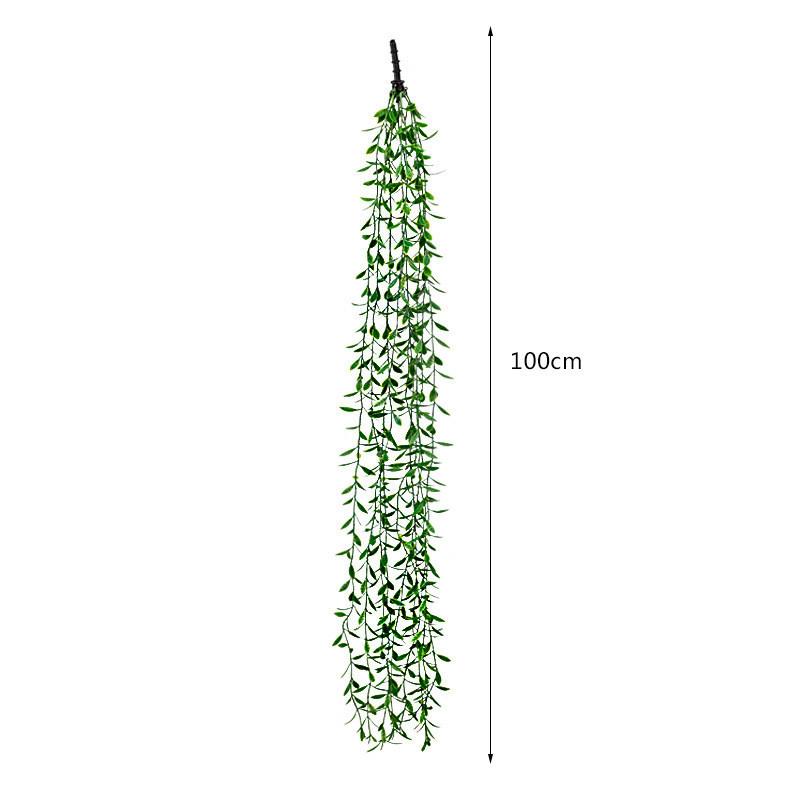 Green Babylonica Salix Plant For Home Event Decoration And Props Photography