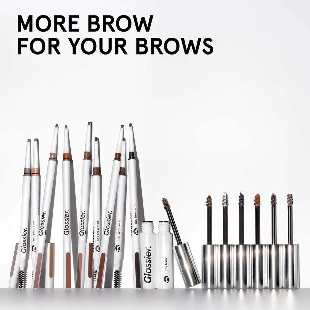 Glossier Boy Brow VolumizinG eyeBrow Gel Pomade 0.13 Oz   3.8 G Grey For Ash Blonde To Grey