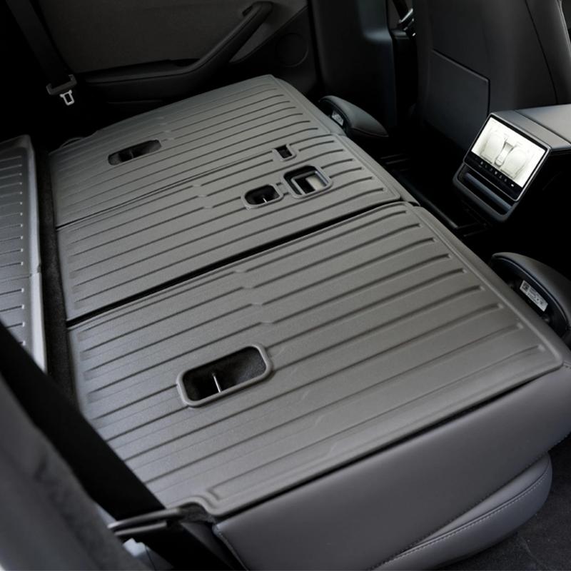 For Tesla Model Y Juniper Floor Mats All Weather Non-Slip Trunk Mats & Cargo Liners for Tesla 2025 2026 Car Interior Accessories