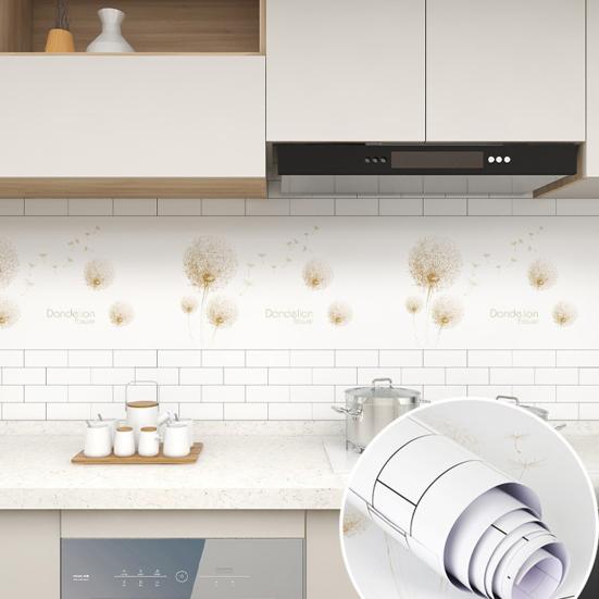 Ölfest Wandaufkleber Selbstklebender Küchenwandaufkleber Wasserabweisender Aufkleber Schützt Wände vor Ölflecken für Schrank Schrank