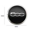 For 500 500E 500L 500C 500S 500X Car Accessories Automobile parts hub cover patch decoration car sticker wheel center cover