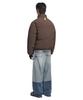 Nomanual Plain Duck Down Jacket - Dark Brown