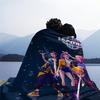 1PC Kpop Demon Hunters HUNTR/X Print Fleece Blanket for Adult Quality Super Soft Warm Blanket for Travel Office Home