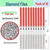 YFGPH Diamond File Set