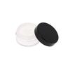 Empty 5/10/20/30g Loose Powder Jar With Rotating Sifter Container Jar Plastic Cosmetic Makeup Powder Filling Can Pot Lid Twist