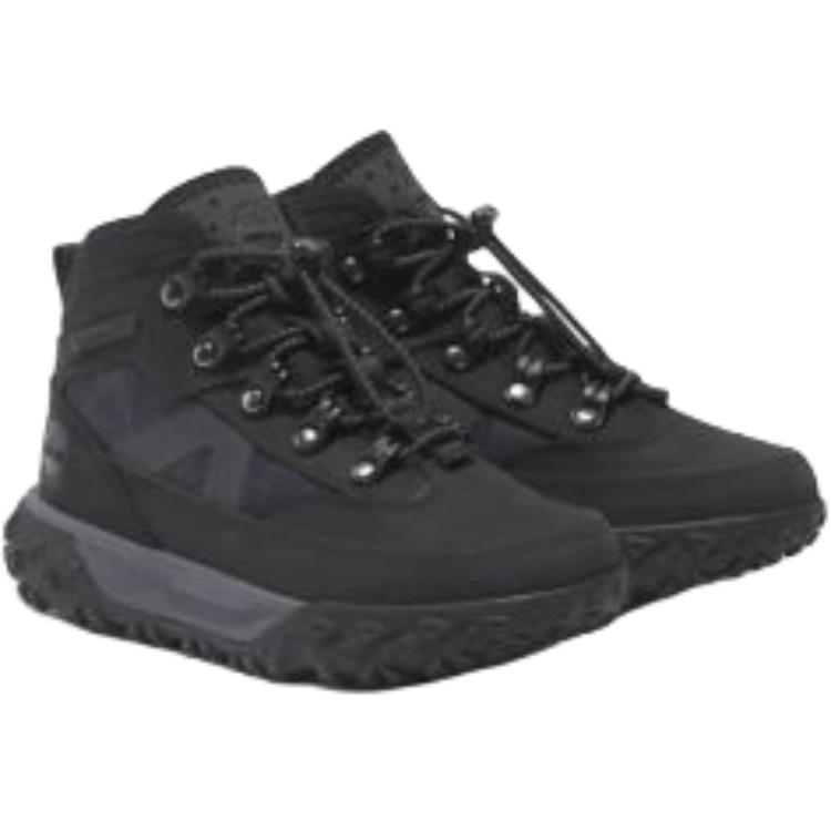 Timberland GreenStride Motion 6 Mid Waterproof Hiking Boot Black Dark Pattern Men A673Z-015