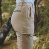 CHALLENGER Women'S Tricot Bonding Slim Bootcut Pants Beige