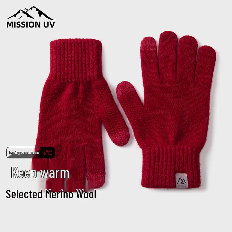 

Женские шерстяные термоперчатки MISSION UV с сенсорным экраном