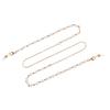 Simple Pearls Sunglasses Chain Hanging Neck Anti-falling Glasses Eyeglass Cord Necklace