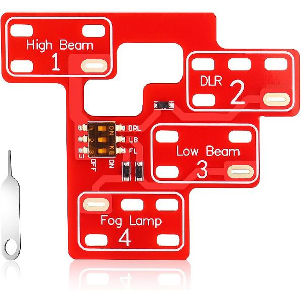 GM-ALO-37 6 High Mod Module for All GM Lights High Beams Low Beams and DRL Fog Lights Compatible with Classic Full Size 2003-2007 Chevy Silverado and