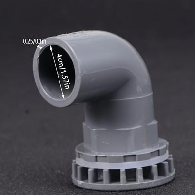 Kit d'accessoires de retour d'aquarium en 2 pièces - Comprend des joints de drainage pour aquarium, un tuyau d'alimentation en eau et des joints spéciaux pour pièces de drainage