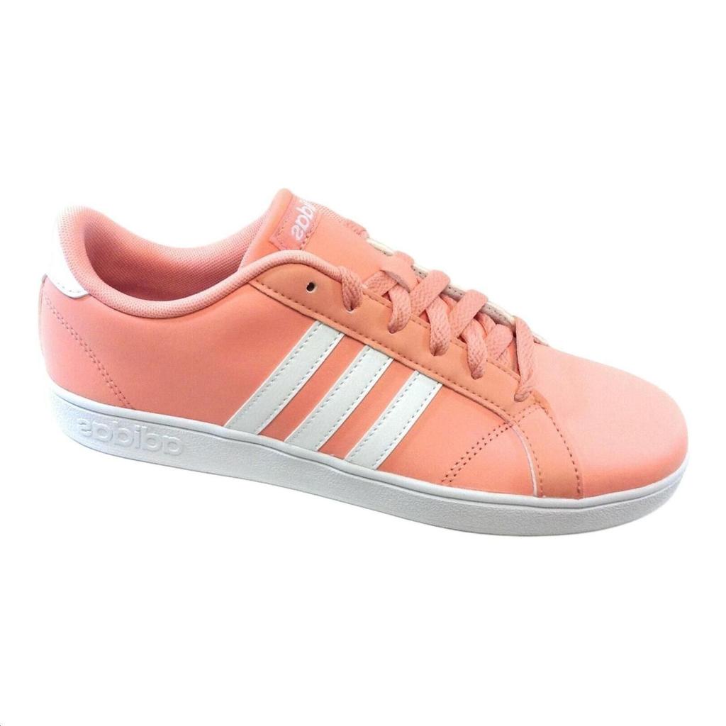 Adidas Baseline J Trace Pink Kids Sneakers Cloud-White AH2241