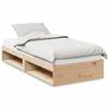 VidaXL Daybed with Mattress 90x190 Cm Solid Pine Wood, Sofa Bed, Rest Sofa Bed, Sleepover Bed, Bed 3324601