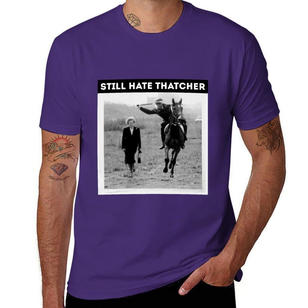 Lustiges immer noch hasse Thatcher T-Shirt Sportfans Bluse übergroße T-Shirts für Männer