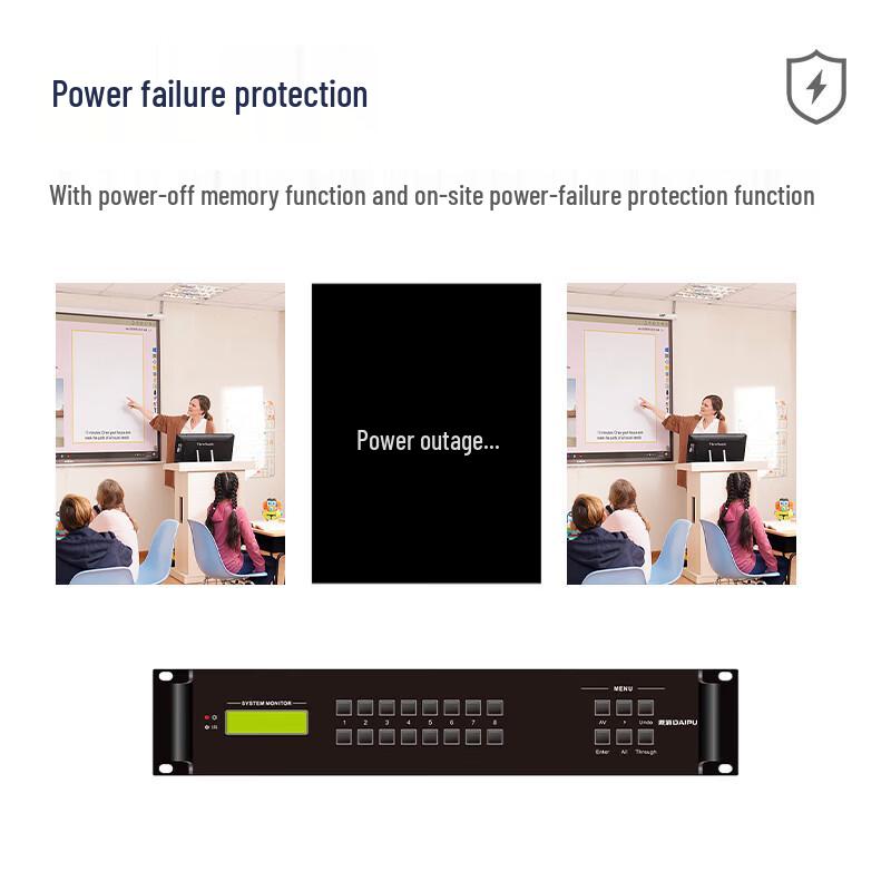 DAIPU HD Video Conference Hybrid Matrix Switcher (CN Version)