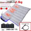 USB Heated Washable Sleeping Bag for Adults - Thickened, Warm, and Cold-Protective for Spring, Autumn, and Winter Camping.