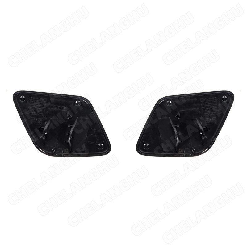 1Pair Front Headlight Washer Lift Cylinder Spray Nozzle Jet Cleaner Cover For Volvo V40 2014 2015 2016 Car Accessories Cap