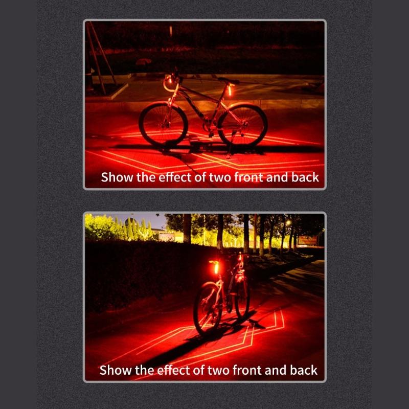 Visible Bicycles LED Rear Light Commuting Adventure Intelligent Flashes Tail Light for Sports & Leisures