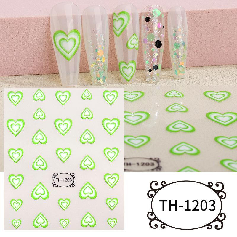 

Наклейка для укрепления ногтей «Постепенная любовь» TH-1203