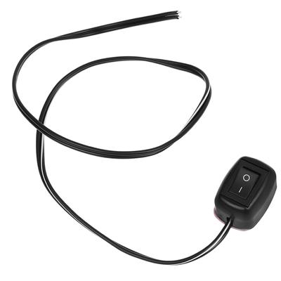 DC 12V Univerzálny autospínač Typ prepínača s lepiacou podložkou s káblom 60 cm pre DRL