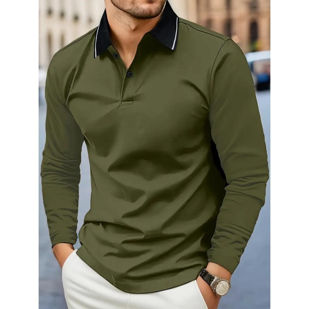 Pánská mikina Unisex Minimalistická Outdoorová Kempingová Lehká Top Peplum Dlouhý Rukáv Polokošile