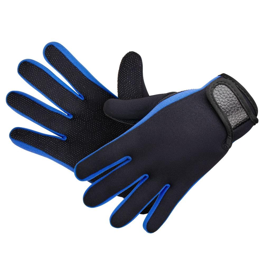 Anti Slip 1.5mm Neoprene Gloves Waterproof Water Sports Gloves Fashion Diving Gloves  For Women Men