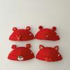 2023 Cute Hat Soft Baby Bonnet Cap Red Themed Hat Warm Hat Beanie Cap for Baby Toddler Newborn Kid Child Breathable Hat
