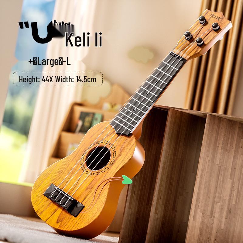 Realistic Guitar Playable Ukulele Toy for Children's Musical Education