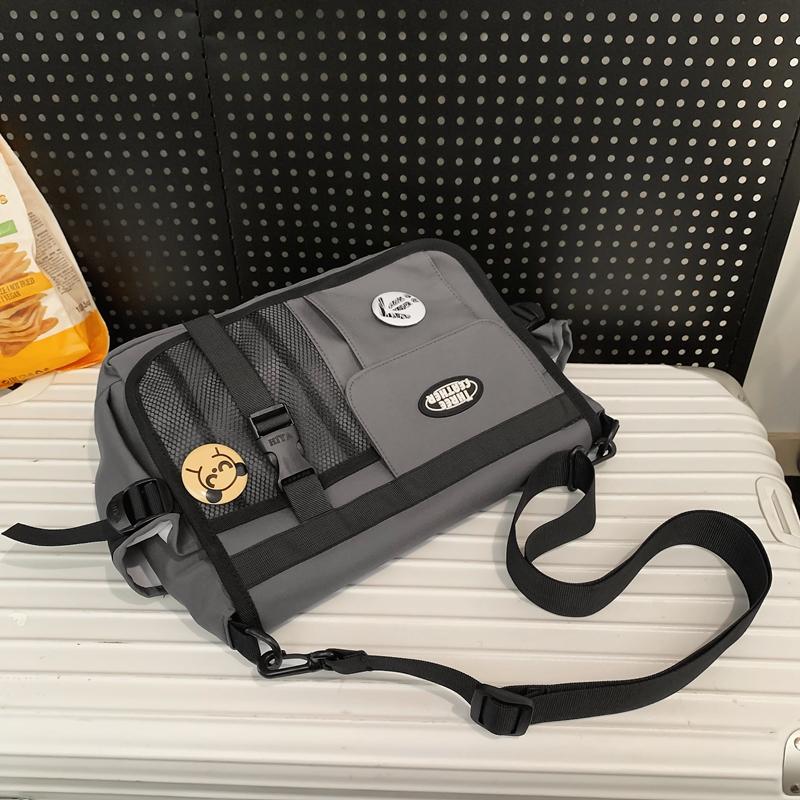 Multifunksjonell skulderveske for menn med stor kapasitet Crossbody-veske for kvinner Messenger Bag