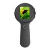 Digital Microscope Handheld 2.0 Inch Screen Portable Digital Magnifying Glass 200X Magnification 16 LED Lights Anti