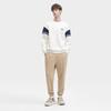 New FILA Sweatshirt Men's Porcelain White F11M349203F-IV