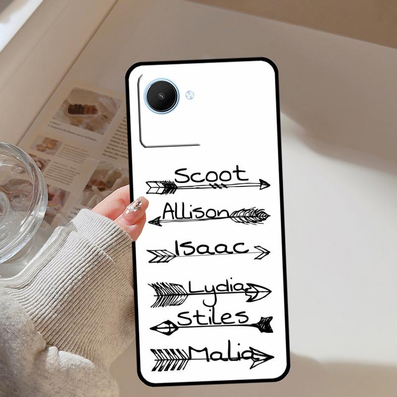 Teen Wolf Beacon Hills For Realme 14 Pro Plus 10 11 12 13 GT 6 6T 5 GT7 Pro C67 C61 C55 C53 C51 C21Y C25S C75 Case