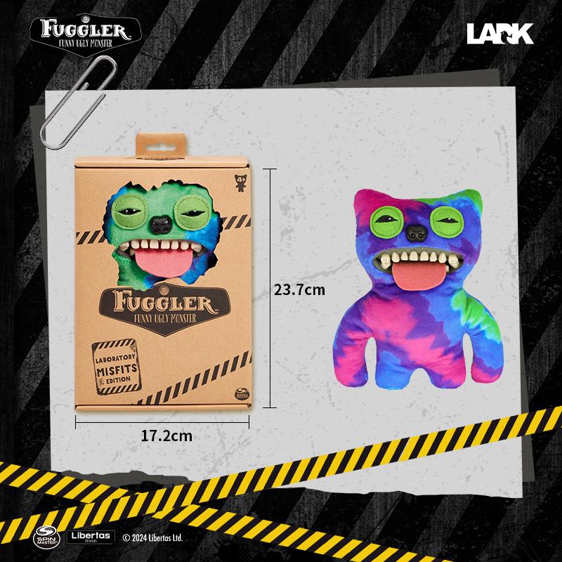 Lab Series Soft Plush Doll Funny Ugly Cute Teeth Monster Toys 22cm Color Cartoon Figures Chlidren Birthday Trend Gifts