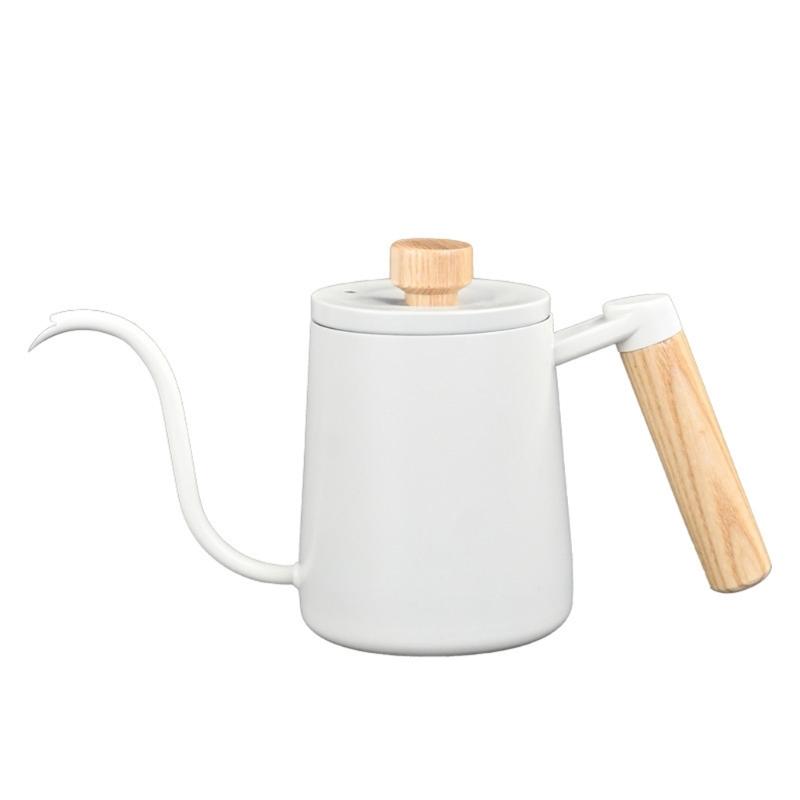 Durable Food Grade Nonrust Steel Coffee Kettle Long Spout Design Ideal For Hanging Ear Drip Coffee Preparation 1