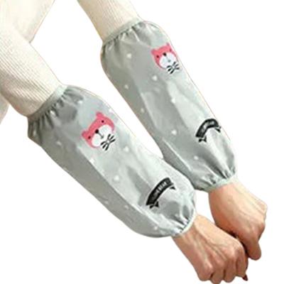 שרוולי בישול כיסויי שרוולים עמידים בפני לכלוך מקסימים כיסויי שרוולים דפוס דוב למטבח כיסויי שרוולי זרועות שרוולי בישול ציוד ביתי