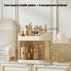 Large Capacity Cosmetic Storage Box Dressing Table Skin Care Products Storage Rack Makeup Container Desktop Cosmetic Storage Box