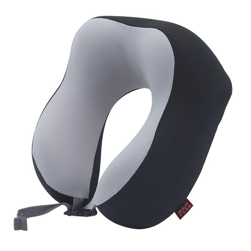 

Kangleyu Color Block U-Shaped Memory Foam Neck Support Pillow for Office & Travel 27x24x14 cm
