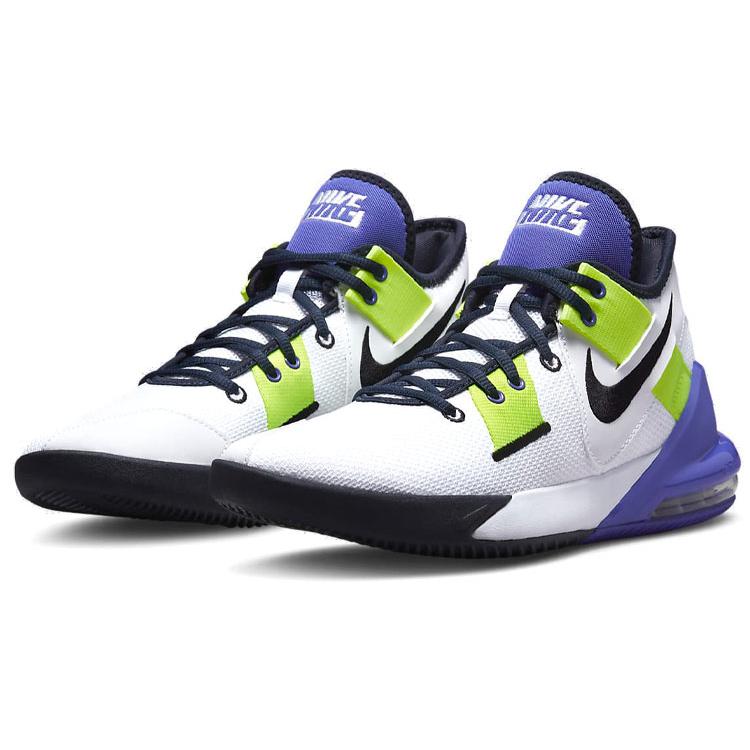 Nike Air Max Impact 2 'White Indigo Burst Volt' (Unisex) White / Indigo Burst / Volt / Black Basketball Shoes CQ9382 102