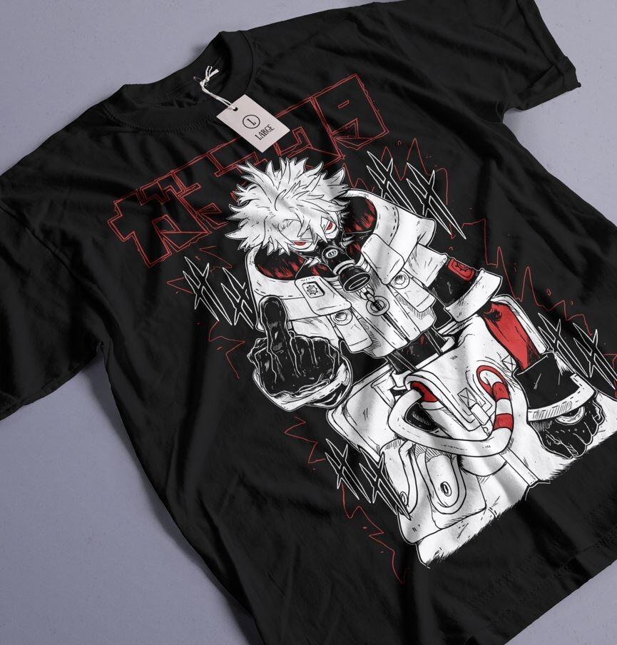 

Gachiakuta Том Футболка Японский Танкобон Хоррор Манга Аниме Подарочная Футболка Все Размеры 2XL