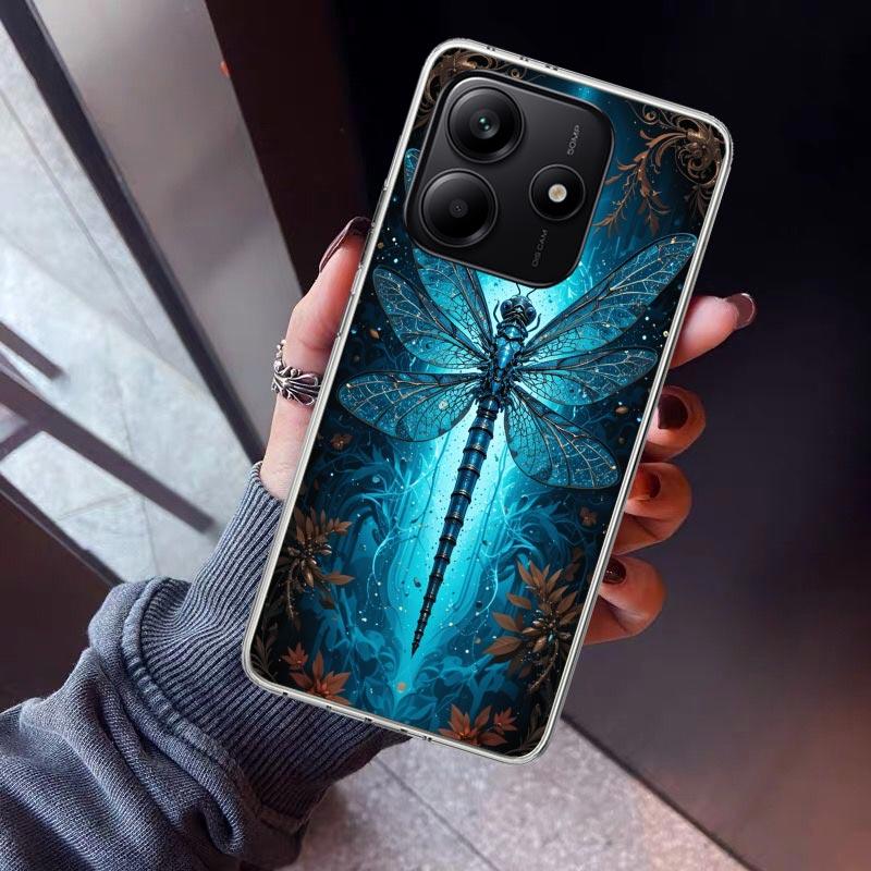 Schöne Libellen-Liebhaber Handyhülle Für Xiaomi Redmi Note 15 14 14S 13 12S 12 Pro Plus 11S 11 10S 10 4G Hülle 11E 11T 5G