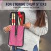 IRIN 5 Colors Drum Stick Storage Hanging Bag Drumstick Portable Handbag with Handle