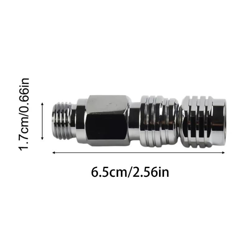 Brass Scubas Diving Adapter Quick Disconnects Regulator Male 9/16 to Female 9/16 Underwater Connector Interfaces Enduring