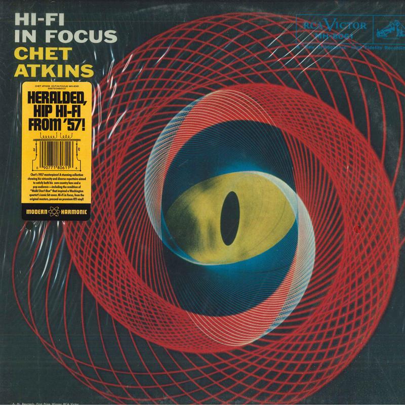 

LP Record CHET ATKINS - Hi-Fi In Focus MH8061 Modern Harmonic 2017 US Rock