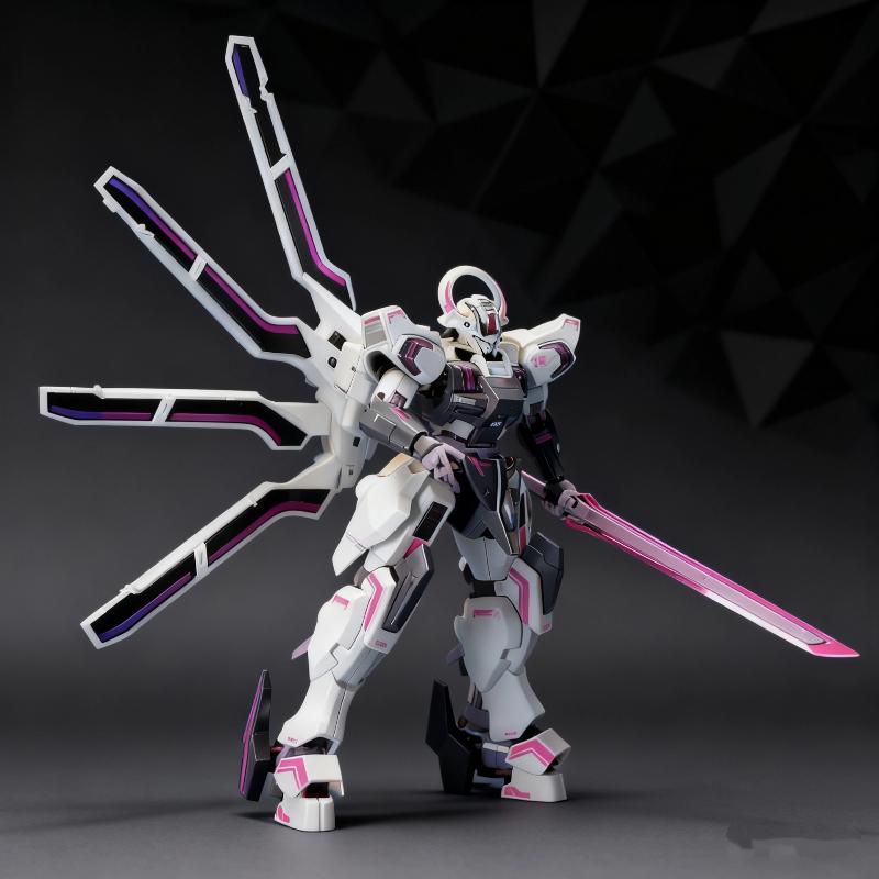 JMS-W04 Wars-Mo Actionfiguren Hohe Detailgenauigkeit Mobile Suit Modell Plastikspielzeug Desktop-Dekoration Anime-Zubehör Sammlerstück Geschenk