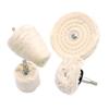 Mirror Finish Polishing Set: Cloth & Wool Wheels, Shank, Compound Wax, Beeswax for Metal & Jade