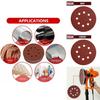 Premium Quality 5-inch 8-hole Sanding Discs With Superior Wear-resisting Alumina