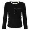 Loose and versatile elastic knitted top