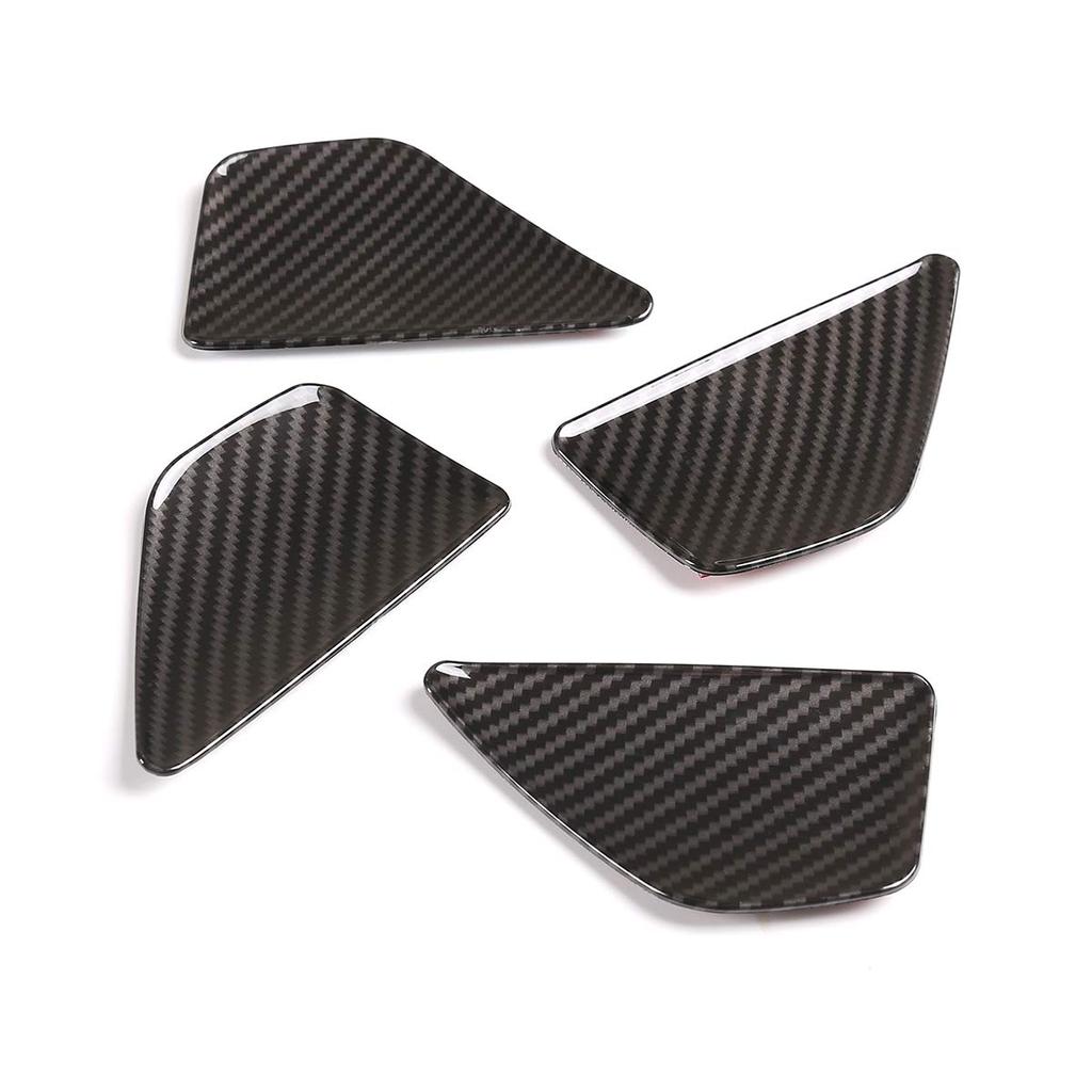 Car Accessories ABS Carbon Fiber Interior Door Bowl Cover Panel Decoration Suitable for Mercedes