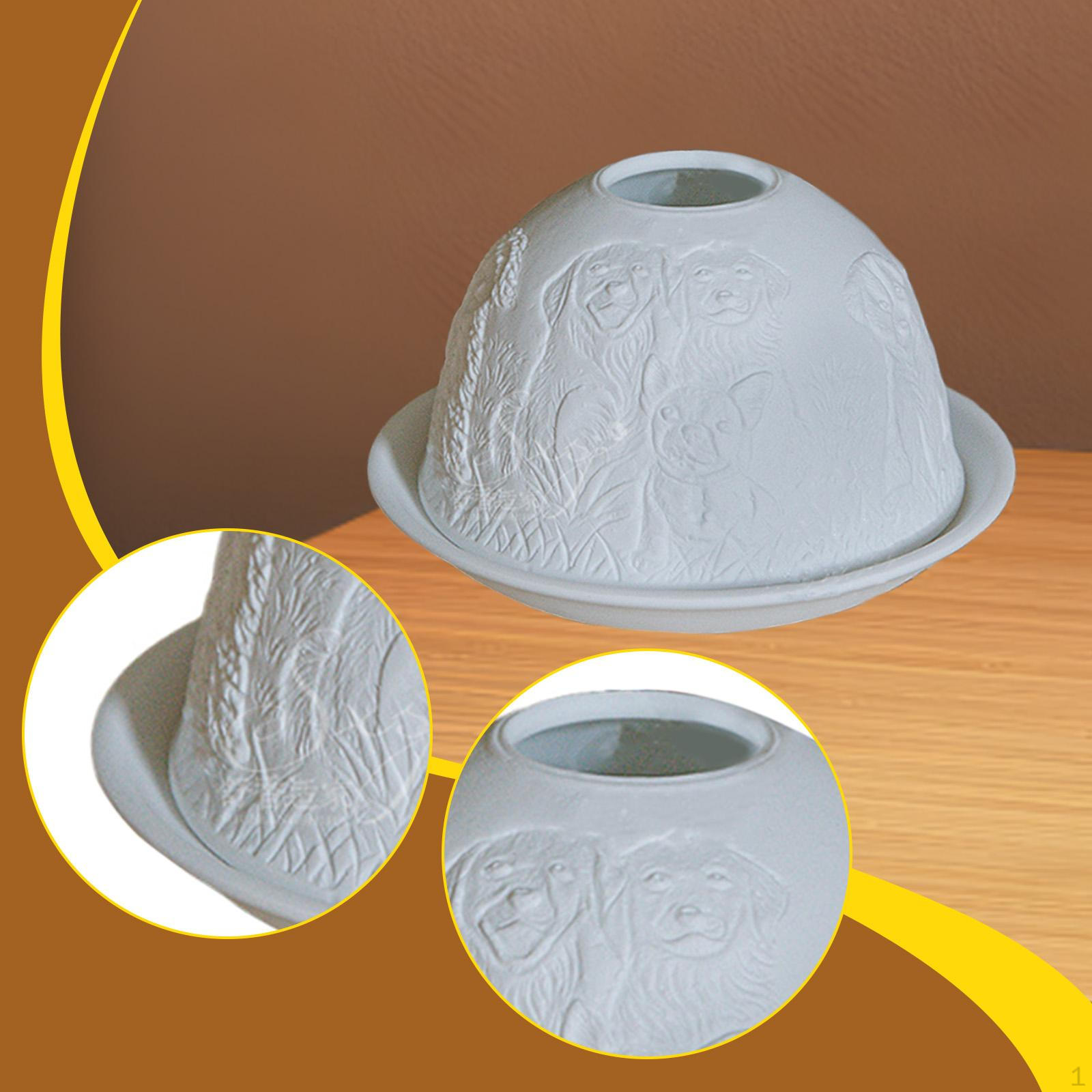 

Подсвечник для чайной свечи, Дизайн чаши, Настольное использование, Идеально для свадеб и дома Dogs